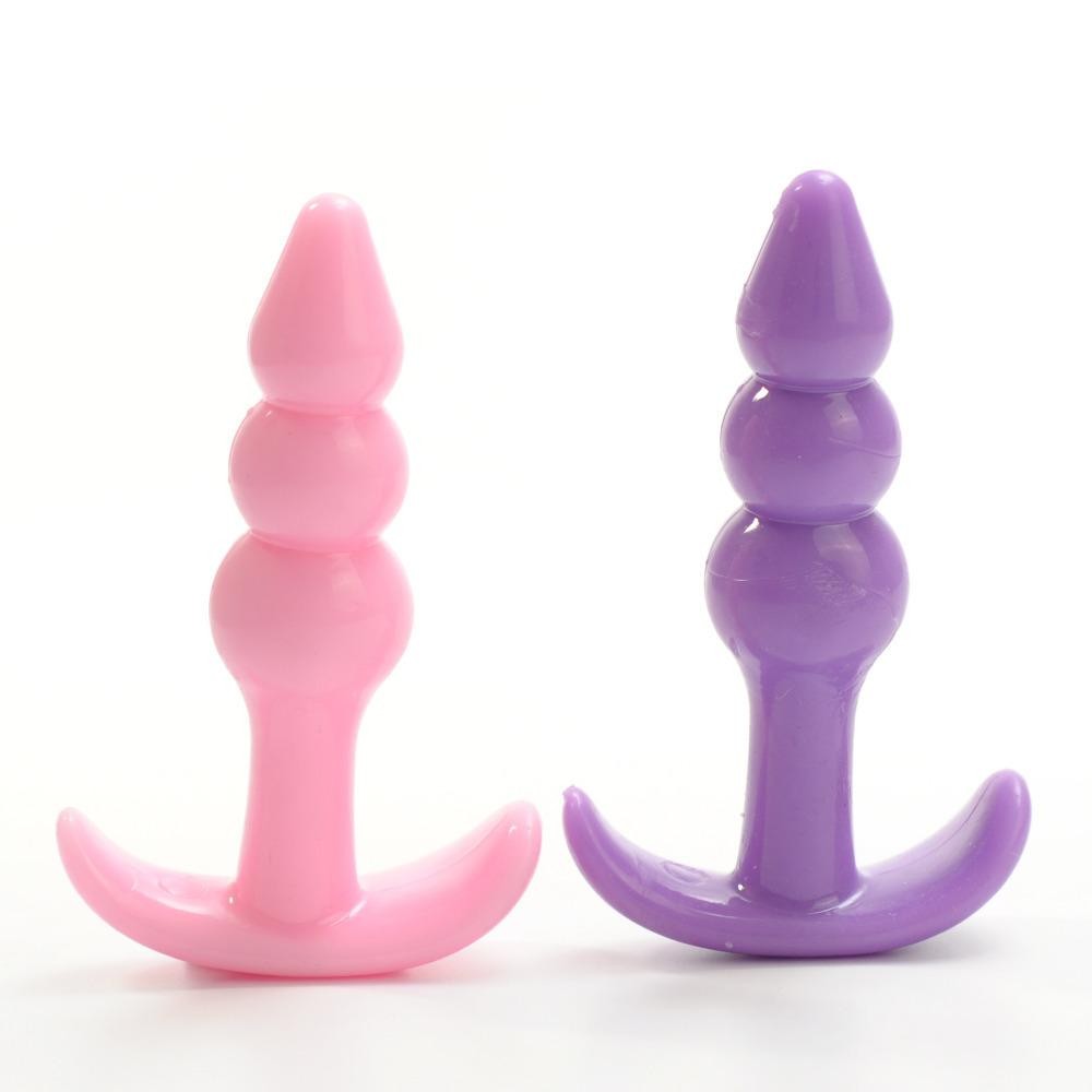 Silicone Butt Plug Ribbed Bliss Silicone Butt Plug Ribbed Bliss