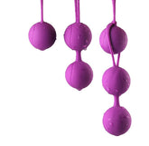 Purple Round Weighted Kegel Balls (2-Piece Set)
