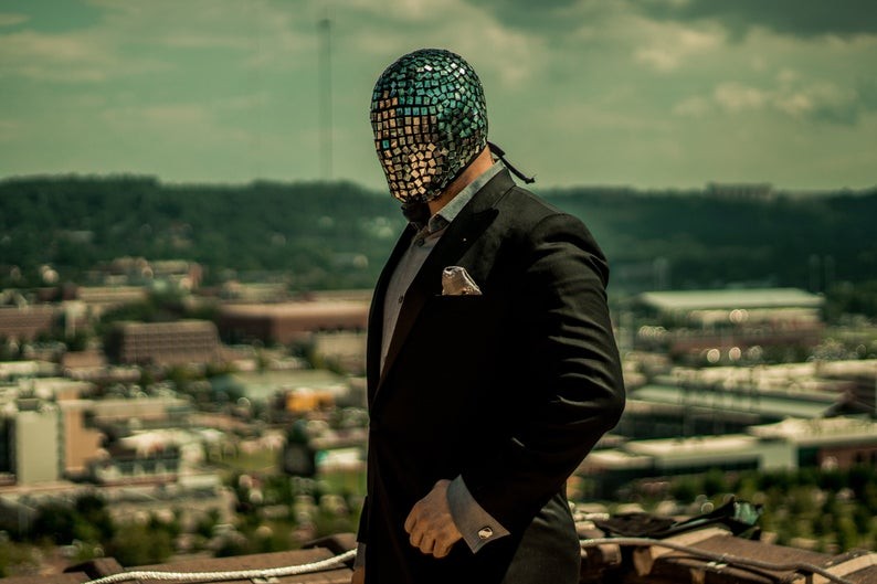 Mad Mirror - Custom Haute Couture Mask