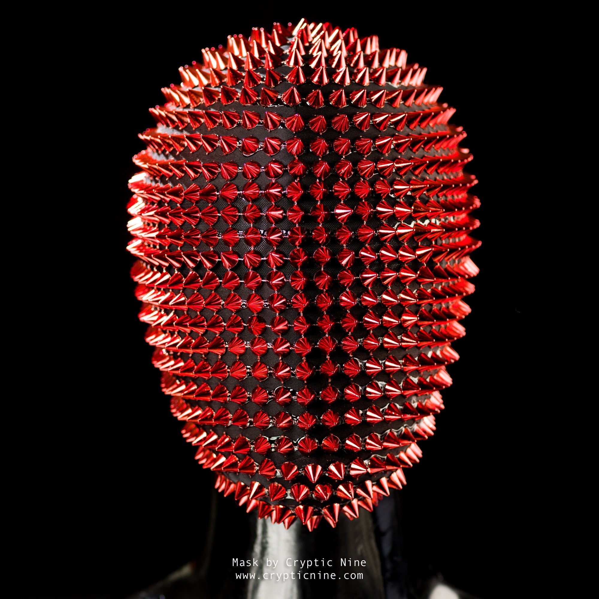 Red Fury - Custom Haute Couture Mask