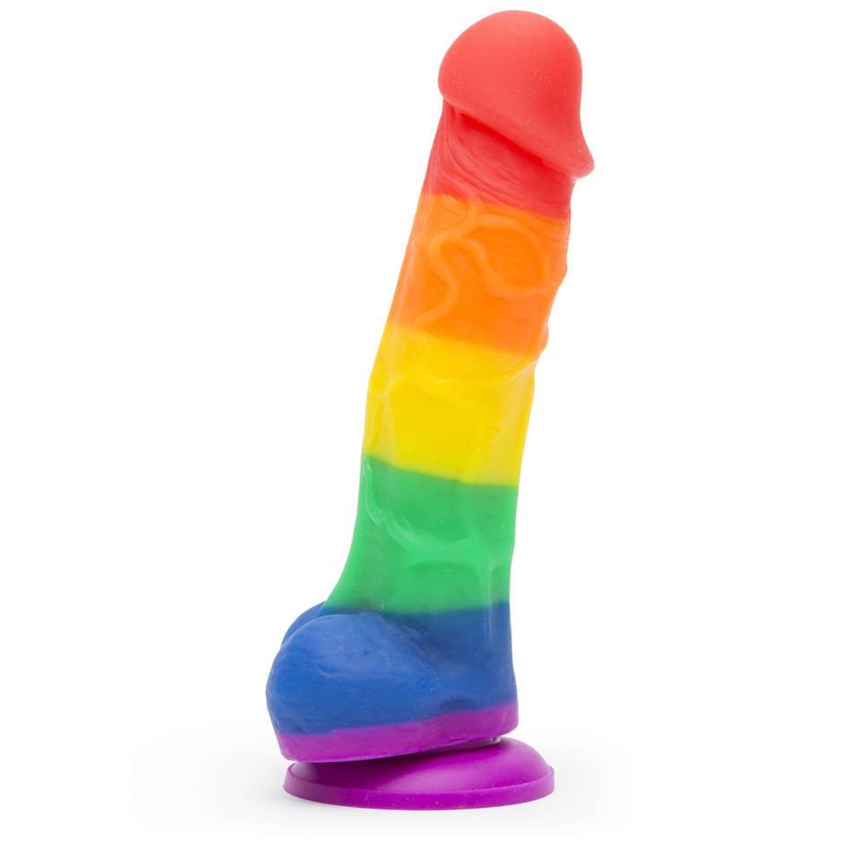 7.5" Rainbow Dildo