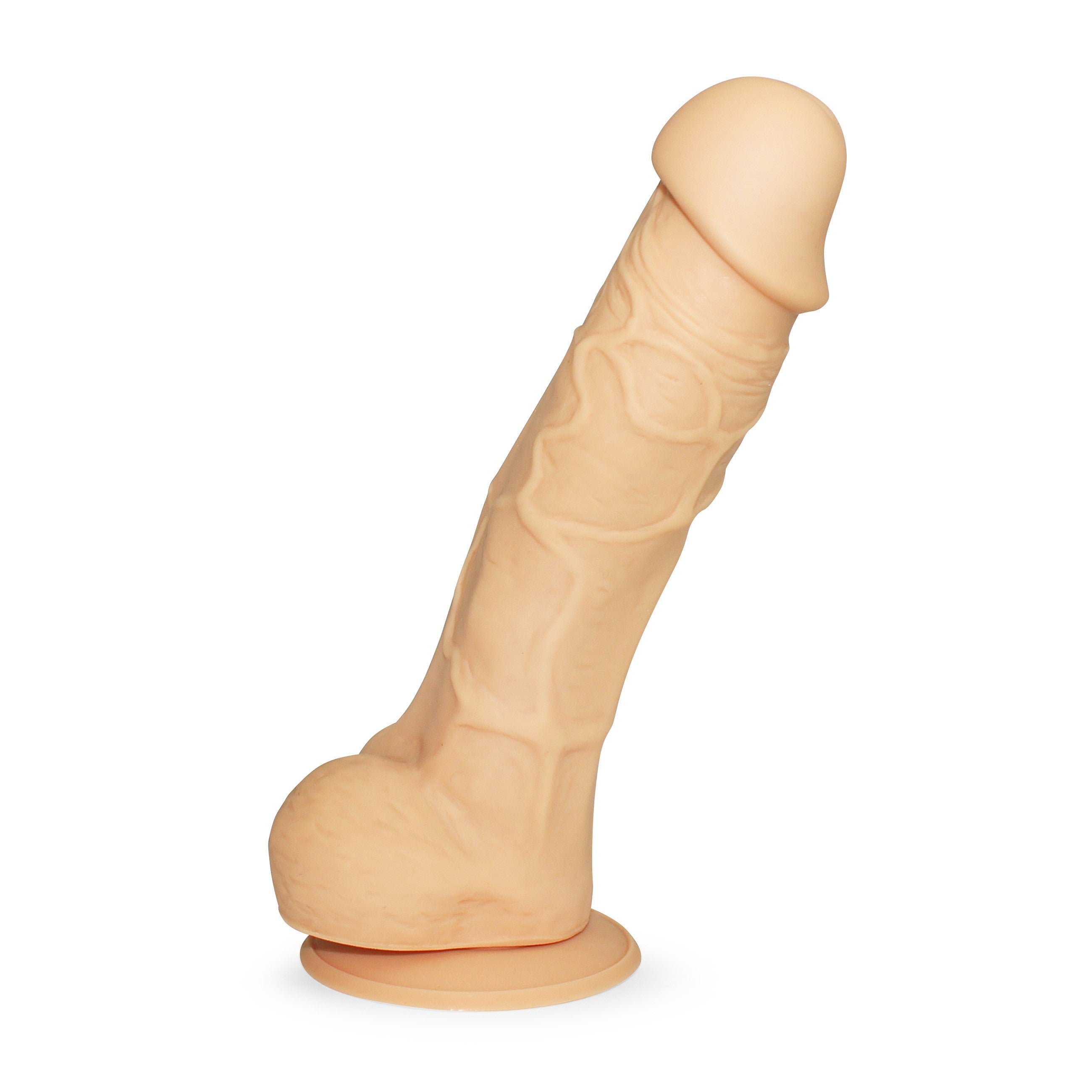 8" Flesh Suction Dildo