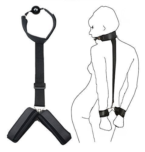 Premium Behind the Back Restraints by No. 9 Black