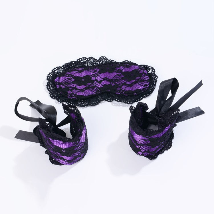 Bliss™ Lace Hand Restraints & Mask