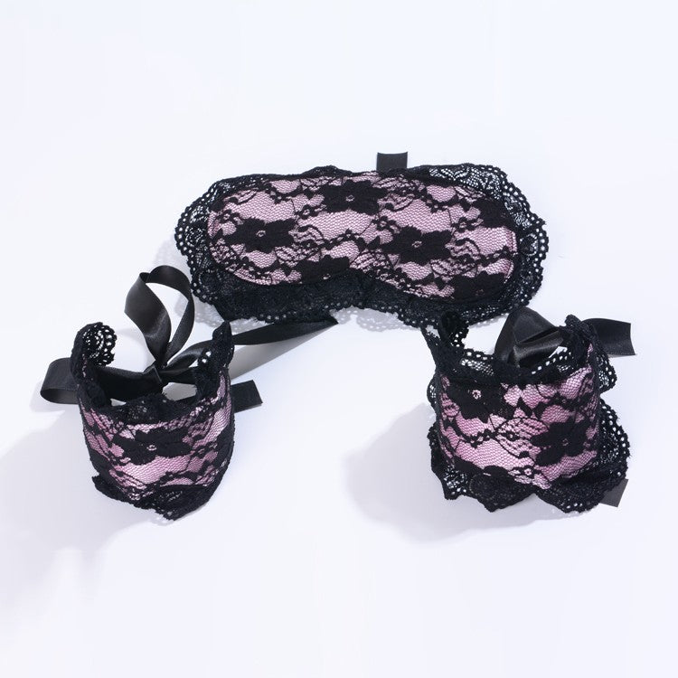 Bliss™ Lace Hand Restraints & Mask