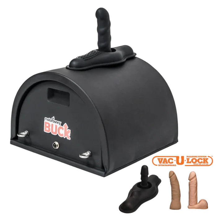 Motorbunny Buck - Thrusting Sex Machine (Doc Johnson Vac-u-lock Edition)